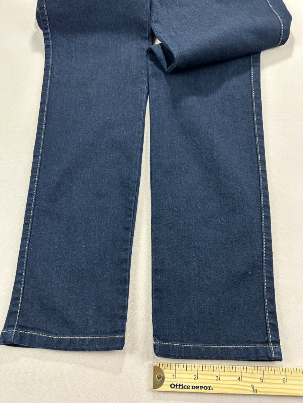 JACOB Jeans Women's Size 30 Blue Denim Dark Wash Mid Rise Skinny Stretch - Picture 13 of 13